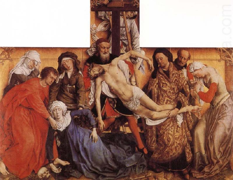 Rogier van der Weyden Descent from the Cross oil painting picture